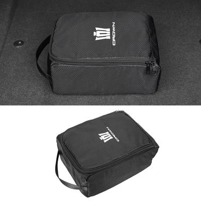 Customizable Waterproof Car Shoe Bag for Crown Foldable and Easy To Carry and Organize Your Includes Storage a Small Item and a Seatback Lightweight