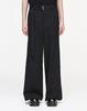 Songjio Homme Belted Flare Pants Black Sh5Pt503Bk