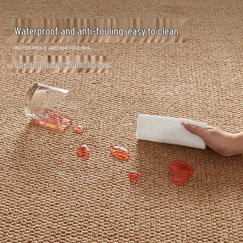Large Non-Slip Sisal Floor Carpet for Bedroom & Living Room