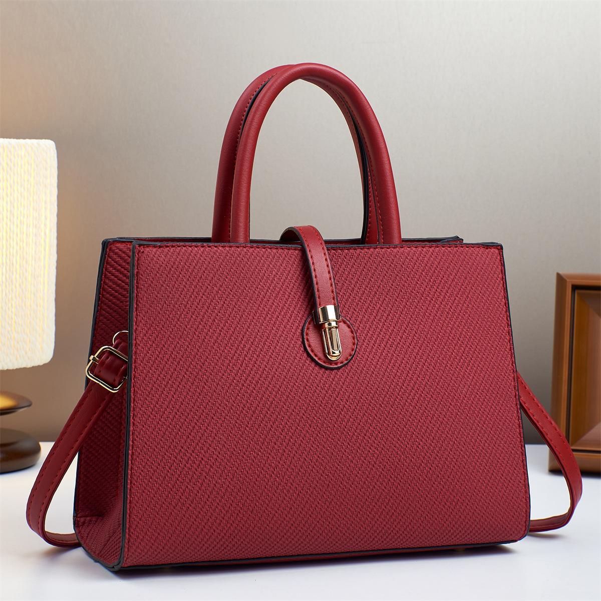 

The Latest Design Macaron Style Handbag Stripe Simple Shoulder Bag Everything Elegant Women s Bag Durable Material .