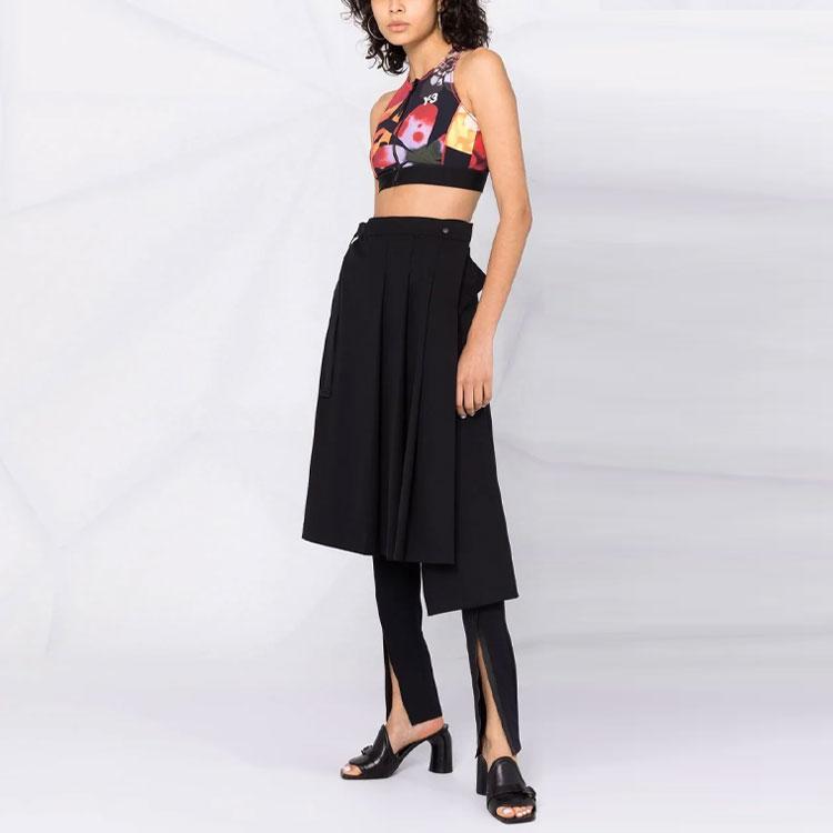 Y-3 FW21 Logo Spliced Bra Women underwear Red GT5230