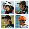 KEBIDU C10 Motorrad Fahrradhelm Intercom Headset, 520m 2-Wege Bluetooth 6.0 Interphone, IPX5 Wasserdicht 10H Spielzeit Musik Teilen Helm Kopfhörer