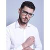 Intellilens® Square Blue Cut Computer Glasses for Eye Protection with Lens Cleaner Solution for Spectacles | UV Protection Specs for Unisex
