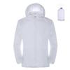 Chaquetas de senderismo para hombre y mujer, impermeables, con protección solar, cortavientos, para acampar, escalar, para exteriores, impermeables, ropa portátil