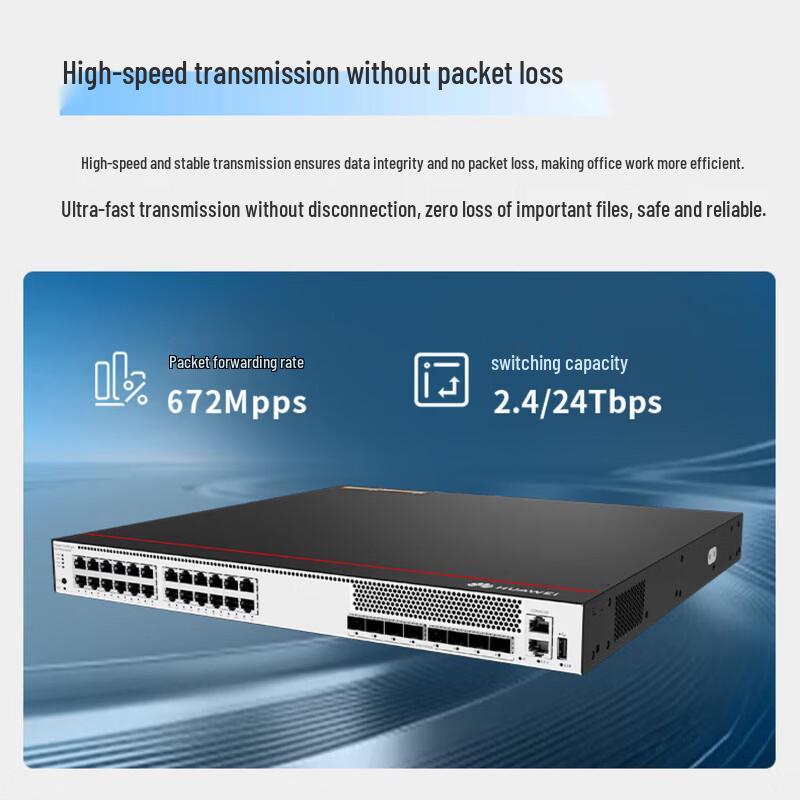 Huawei S5755-S24U8Y PoE Ethernet Switch