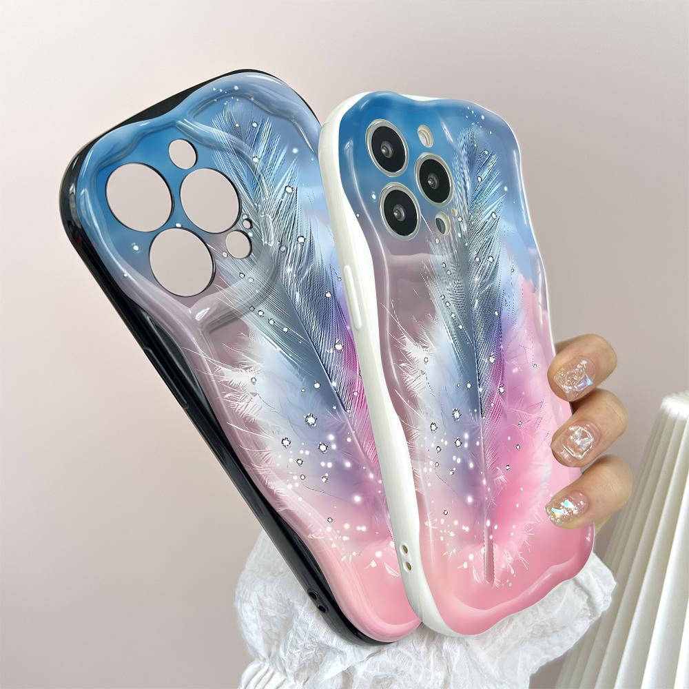 Dla Honor 90Lite X6B X8 Infinix Hot 30 40i 40Pro Smart8 Vivo V27 V29e V30e Moto G84 Modna Dziewczyna Kremowa Tekstura Miękki Silikon Pełna Ochrona Obiektywu Etui