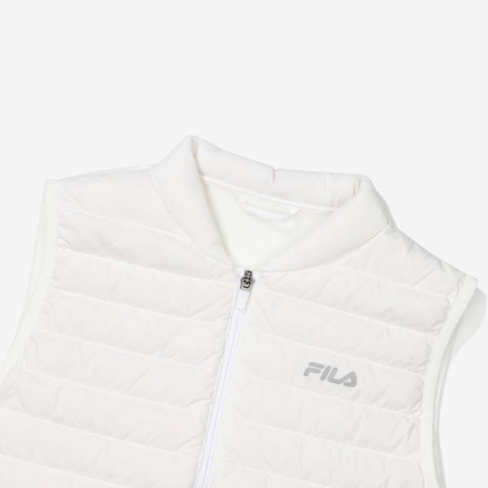 Fila Colete Leve Híbrido Acolchoado com Penugem Tecido