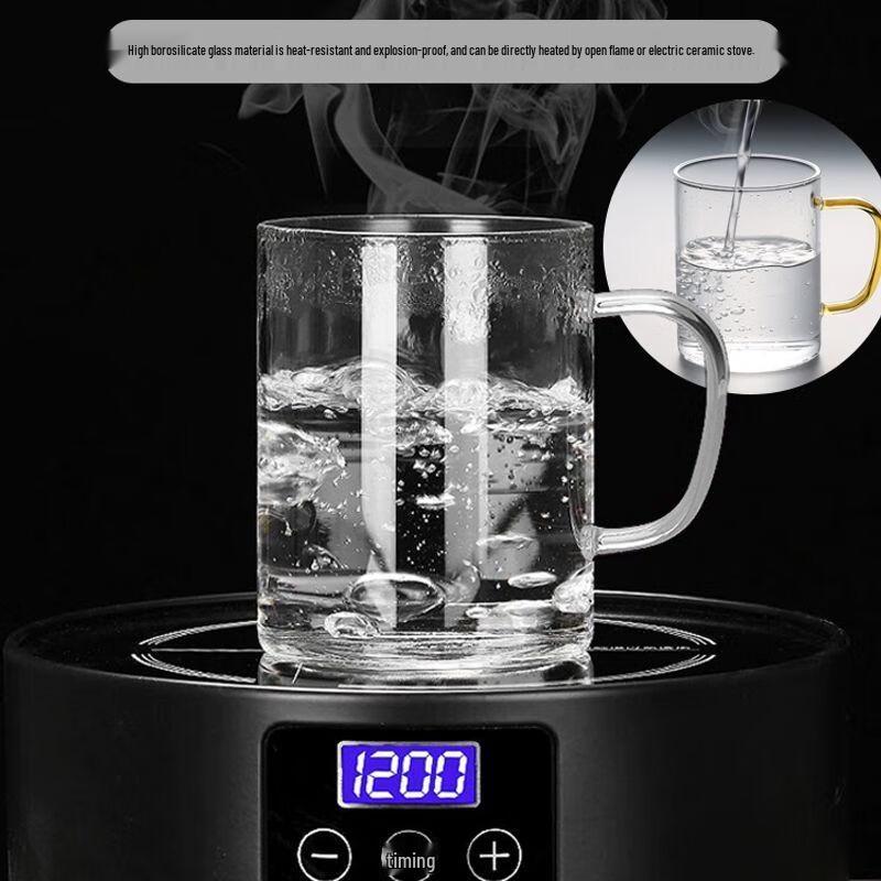 Heat-Resistant Glass Mug