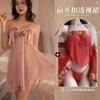 Sexy Pajamas Female Seduction Erotic Underwear Small Chest Suspender Skirt Breast Nightgown Pure Passion No-take-off Wholesale