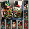 Colorful Mushroom Phone Case Cover for Samsung Galaxy S26 S25 Edge S24 S23 Ultra S22 Plus S21 FE S20 + Art Customized Fundas Gal