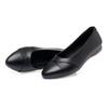 Mode AIYUQI Dam Loafer Casual Slip-on 2025 Ny Vår Äkta Läder Mammaskor Bekväma Halkfria Stor Storlek Dam Flatsko
