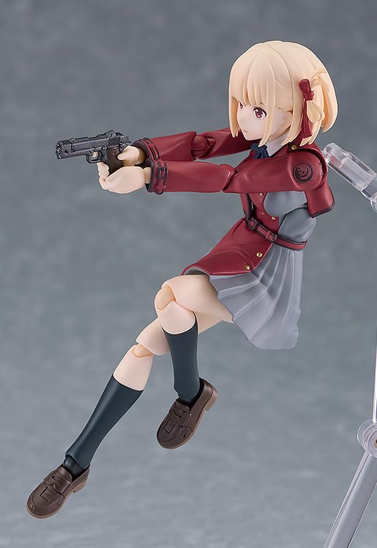 figma Lycoris Recoil Senzoku Nishikigi plastic painted movable figure Non-scale