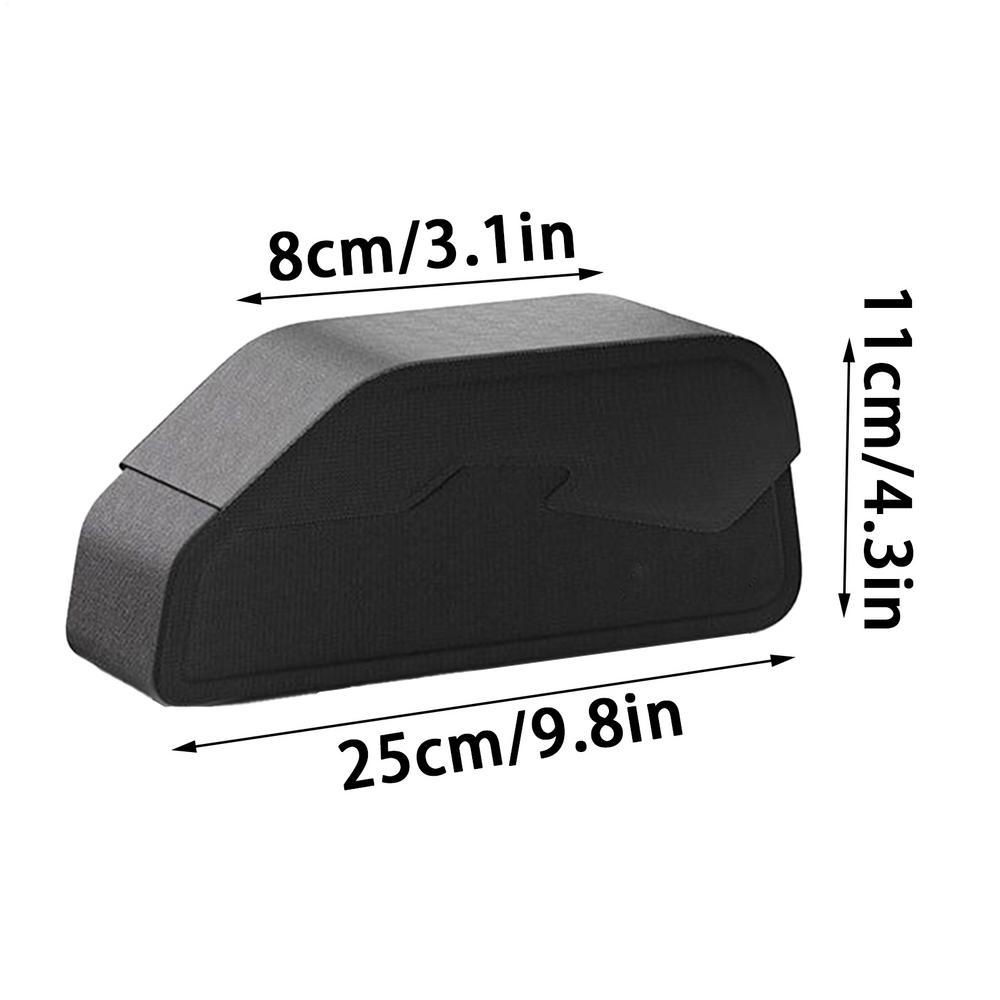 

Waterproof Bicycle Top Tube Bag Bike Frame Bag With Magnetic Flap Cycling M TB Mountain Road Bike Storage Bag Pannier Pouch Pack чорний