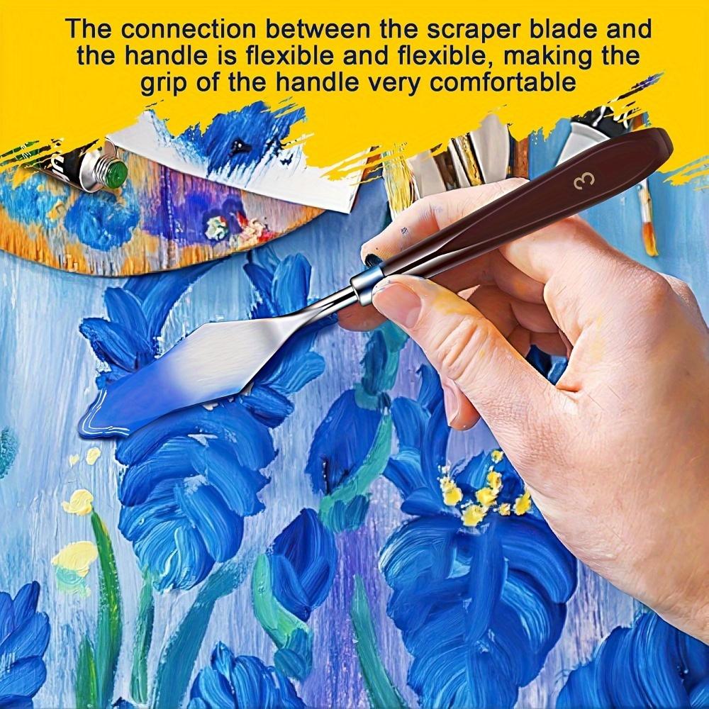 Spatula Set Painting, Palette Knife, Painting Knives for Texture Paste, Painting Tools, Art Accessories pinceles