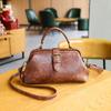 Modische Damen-Handtasche Neue Europäische und Amerikanische Retro-Hochwertiges Gefühl Einzelne Schulter Diagonale Cross Lässige Klemme Damen-Tasche