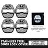 Car Silicone Door Lock Buckle Protection Cushion Crash Cushion Shock For Hyundai Azera GDI i10 i20 i30 i40 ix20 ix35 Sonata XX31