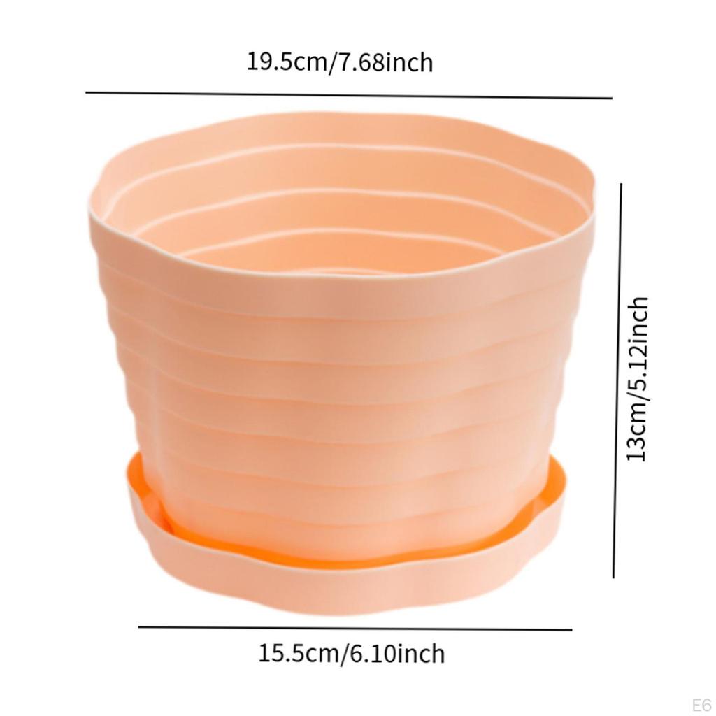 Dekorative Vase Schreibtisch-Blumentopf Gesteck Outdoor Topfpflanze Anzuchttopf für