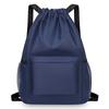 1Pc Outdoor Swimming Fitness Training Bag Solid Color Simple Lightweight Travel Backpack Leisure Lightweight Sports Basketball Bundle Mouth Bag