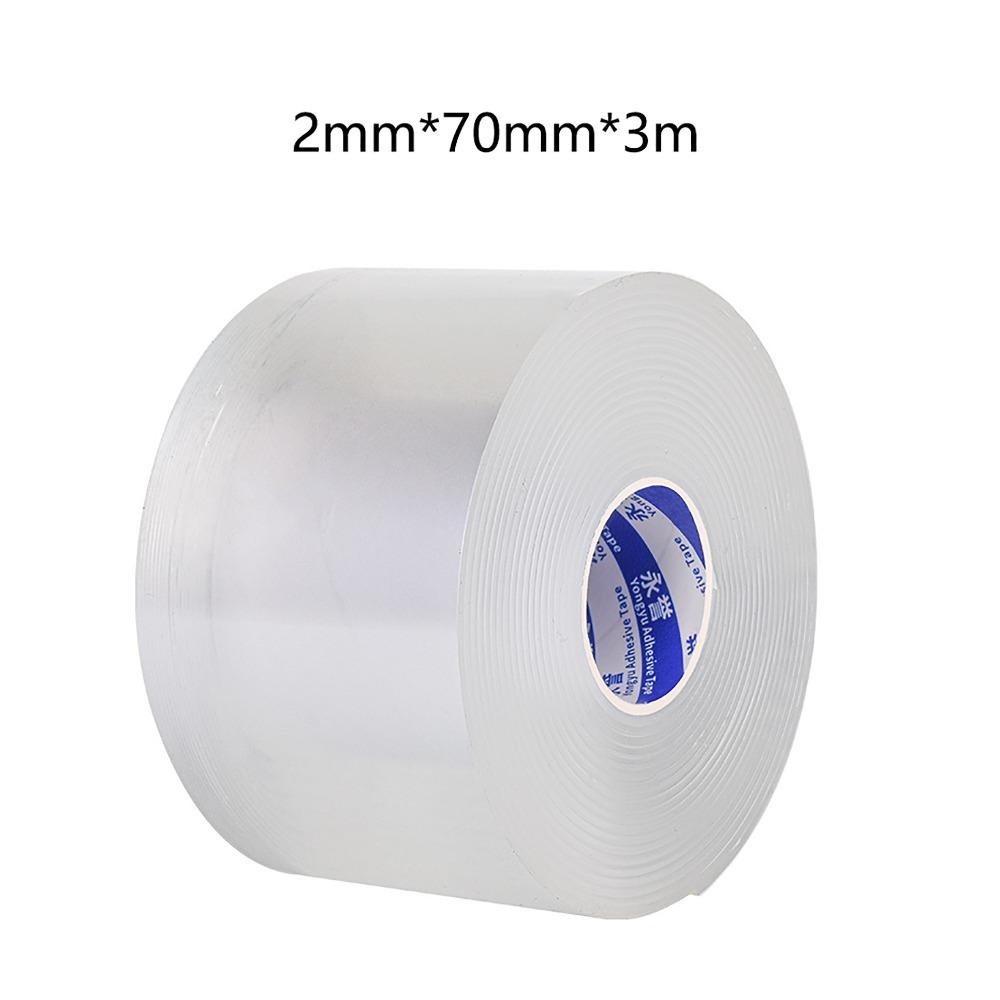 

Эффект невидимости Прозрачная защитная пленка Антицарапающая наклейка на край двери автомобиля для авто 2mm*70mm*3m