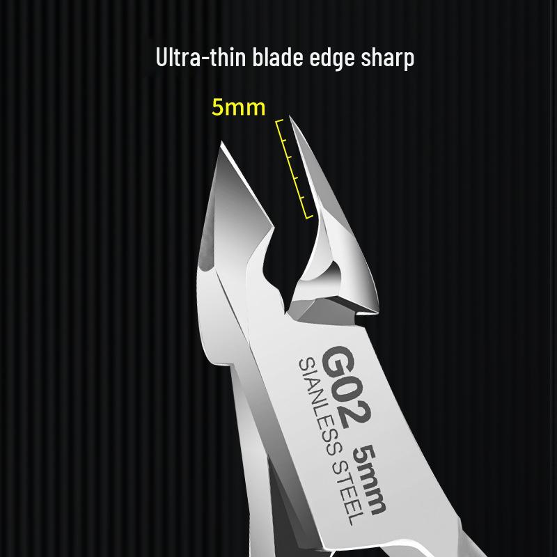 Swan Scissors: Ukrainian Stainless Steel Cuticle Nippers for Removing Hangnails & Dead Skin