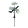 1PC Solar Hydrangea Lights 3 Heads LED Artificial Flower Lamp Waterproof Outdoor Decor for Yard Garden Lawn Fence Pathway