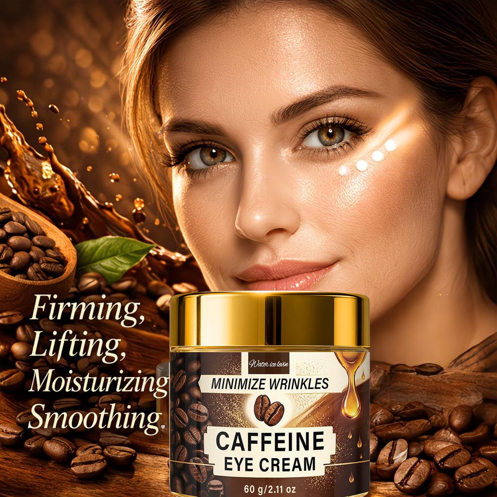 Caffeine Eye Cream 60g Hydrating Firming Eye Skin Care Moisturize Tender Delicate Under Eye Skin Daily Eye Care Cream