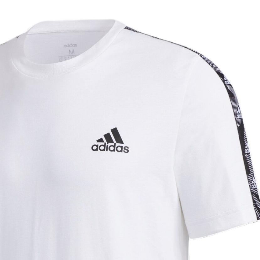 Adidas Essentials Me Tpe Crew Neck Letter Short Sleeve T-Shirt Men Tops White GD5440