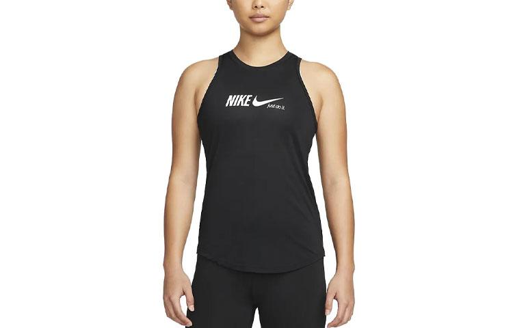 Nike Tank Tops Women s Black Straight Fit DM7368-010 L
