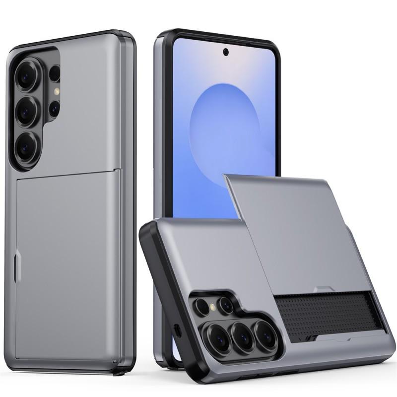 Suitable S26Ultra Phone Case S25FE Slide Card Wallet Slot A57/A37 Drop Resistance Protective Cover