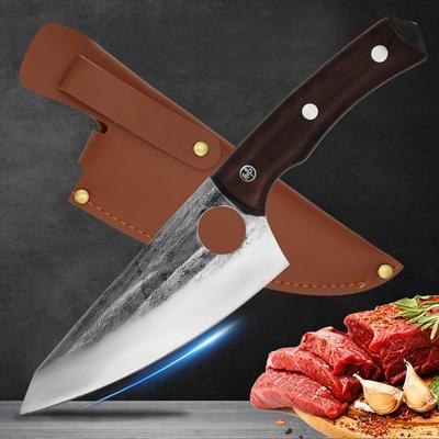 Coltello da cucina in acciaio inossidabile fatto a mano da 5,5 pollici, coltello da chef, coltello da disosso, coltello da pesca, coltello da macellaio