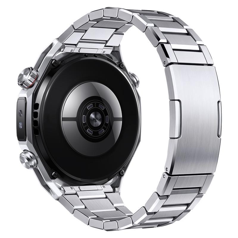 

Совместимый титановый ремешок для Huawei WATCH Ultimate 2 с системой быстрой замены - В комплекте экстраординарный инструмент для снятия пружинных штифтов 22mm
