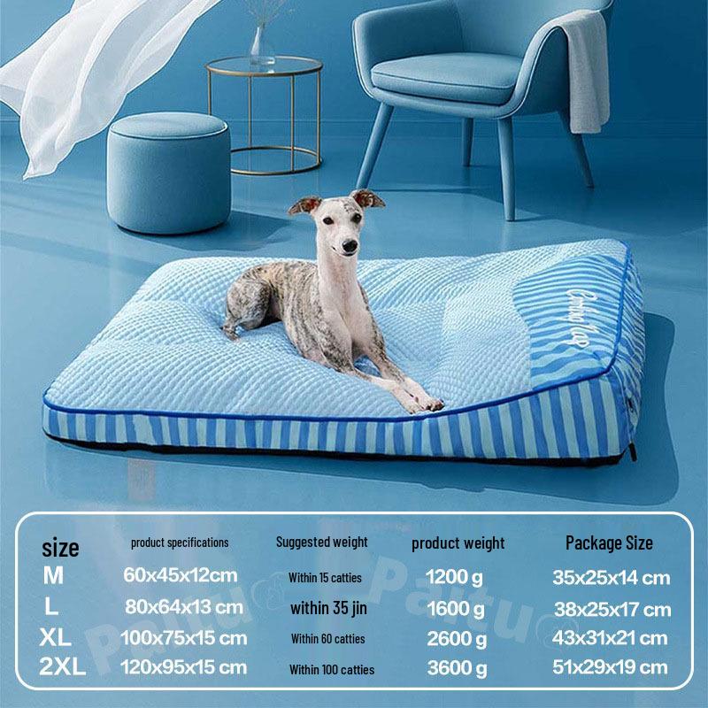 All-Season Dog Sofa Bed for Medium to Large Breeds - Winter Warm Pet Mat for Golden Retrievers