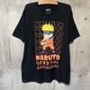 [USED] Naruto Uzumaki T-shirt, Size XL, Black, Men's Anime