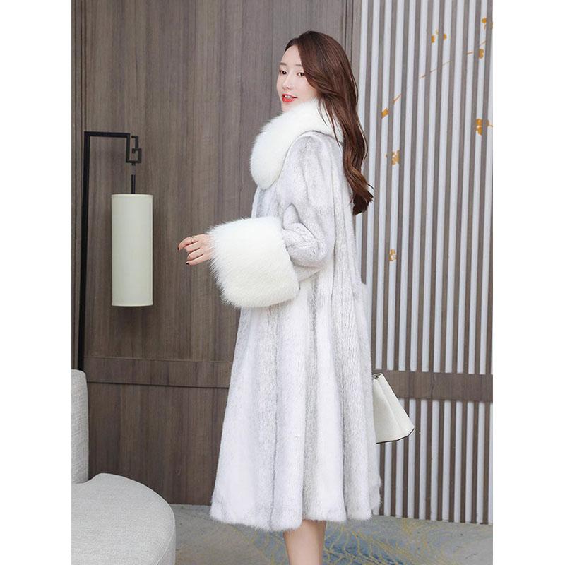 Women's Coat Long Fur Coat