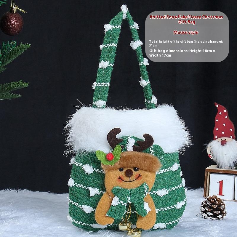 Christmas Apple Bag Children's Gift Bag Kindergarten Candy Bag Christmas Eve Apple Packaging Gift Box