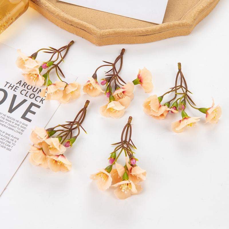 DIY Handmade Headdress Accessories Semi-finished Simulation Bouquet Flowers Shoes Hats Hair Clips Clothing Clothing Accessories Elegance Fake Flowers