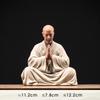 Creative Boutique Purple Clay Little Monk Tea Pet Figurine Zen Style Decoration for Study, Living Room, Office Desktop