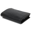IL BISONTE Compact and SSW014 PV0001 BK238 Bi-fold Wallet, Black, Men's Women's, [Used]