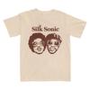 Silk Sonic 2 Gesichter Geschenk Für Fan T-Shirt Volle Größe S5XL Unisex T-Shirt