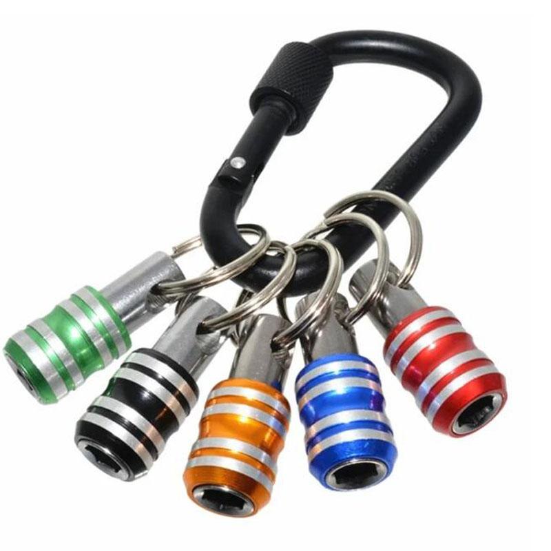 

Держатель для отверток с шестигранным хвостовиком 1/4 дюйма, удлинитель, адаптер для дрели, быстросъемный брелок с простой заменой F