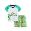 Children's Clothing Summer New Boys' Shorts Set Dinosaur Cartoon Printed Children's Short-sleeved Two-piece Set