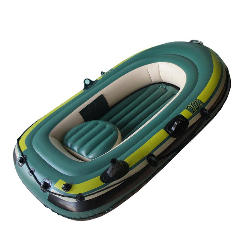 2-Person Thickened PVC Inflatable Kayak Dinghy Boat