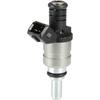 Fuel Injector Compatible for BMW 325i 01-05 2.5L for BMW 328i 99-00 2.8L, Flow Matched Plastic Black Fuel Injection Nozzle
