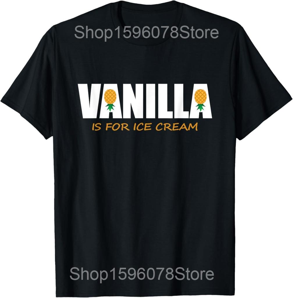 Ananas auf dem Kopf Wo ist die Party T-Shirts Herren Baumwolle Humor Streetwear T-Shirt Kurzarm Unisex Lockere Kleidung