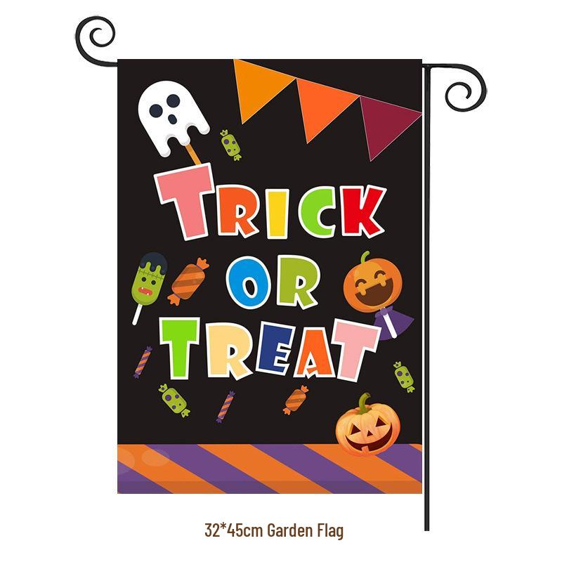 Halloween Garden Flag - New Cross-Border Design