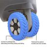 8pcs Universal Luggage Suitcase Wheels Silicone Wear Resistant Trolleys Case Caster For Suitcase