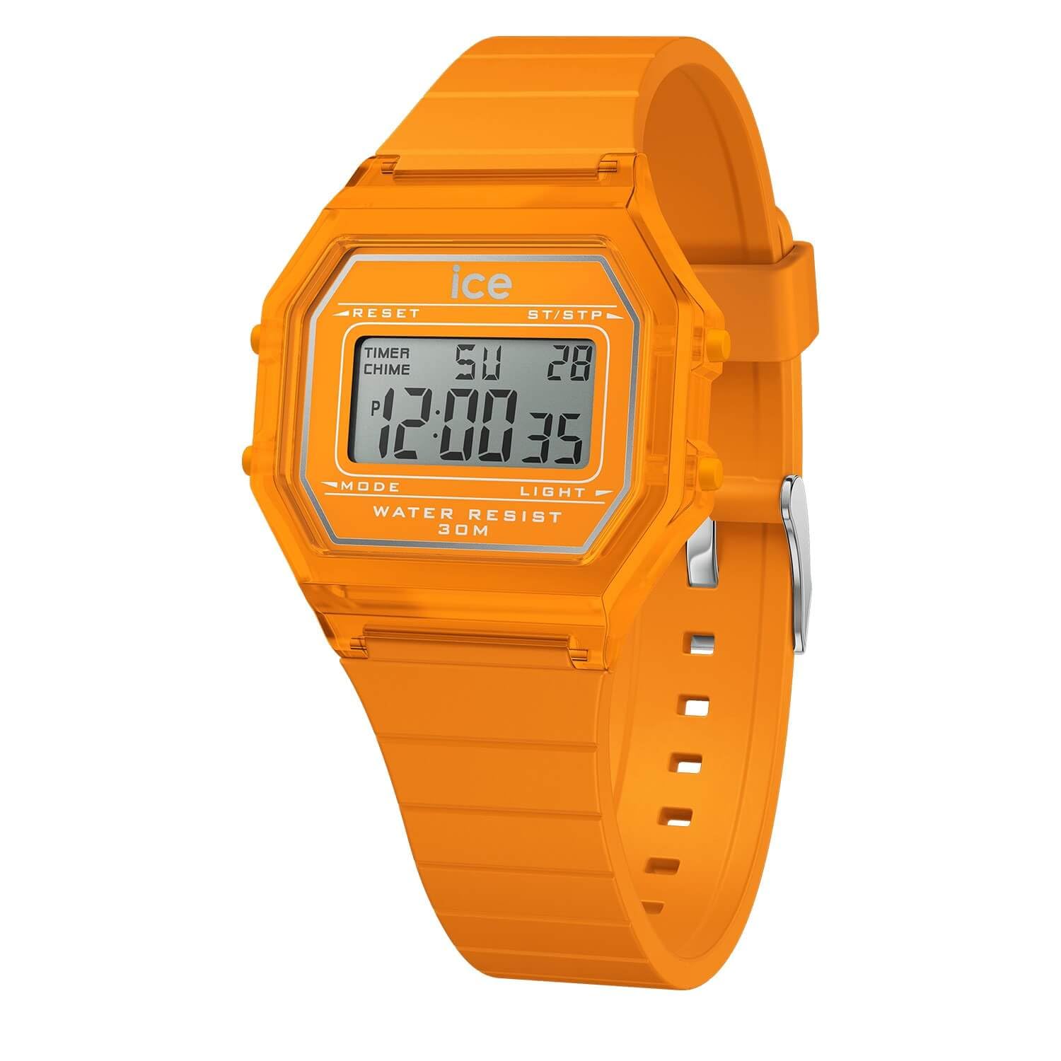 

Авторизованный дистрибьютор часы Ice watch 022886 ICE digit ice digit retro neon orange clear small 32mm [Ice watch] мужские женские