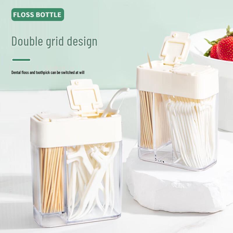 Disposable Toothpick & Dental Floss Combo Set