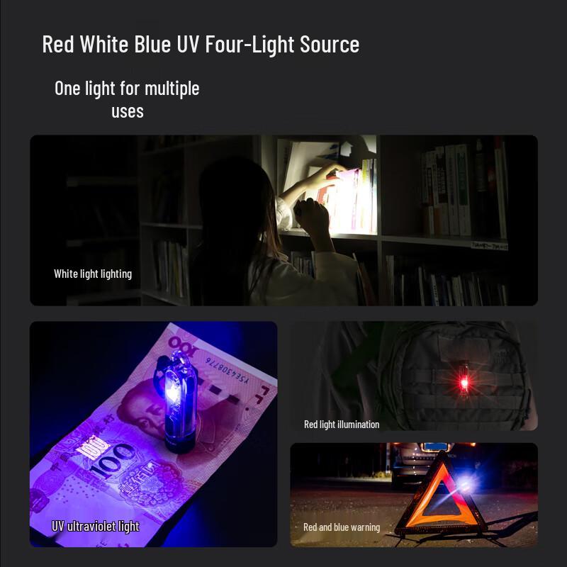 NEXTORCH K40 Multi-Light Keychain Flashlight