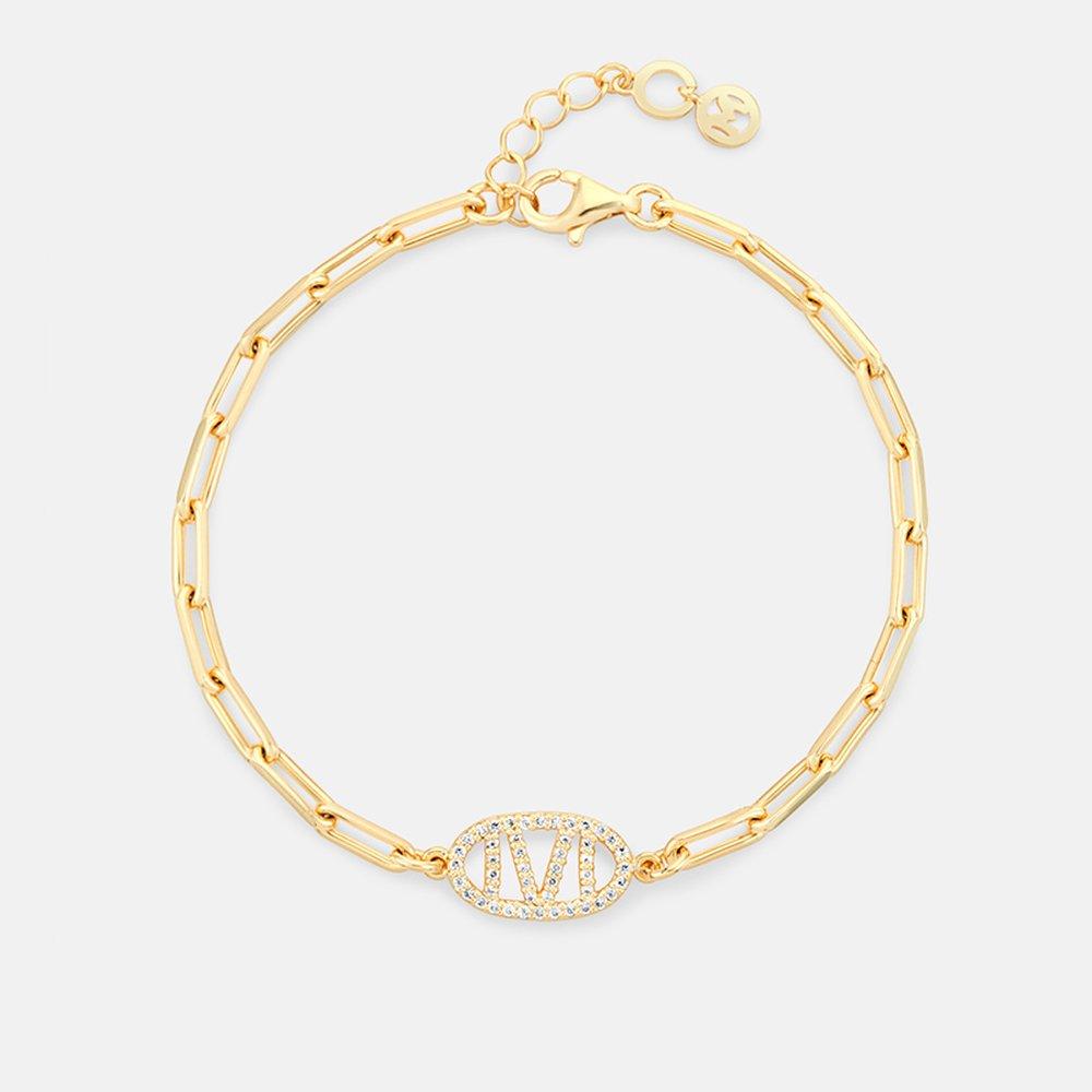 Anello Silver Yellow Bracelet A223Sb2008Ypa .